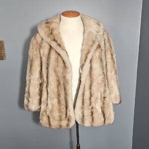 Regina Glenara By Glenoit, Coat/Cape, One Size , 3/4 Sleeves, Vintage